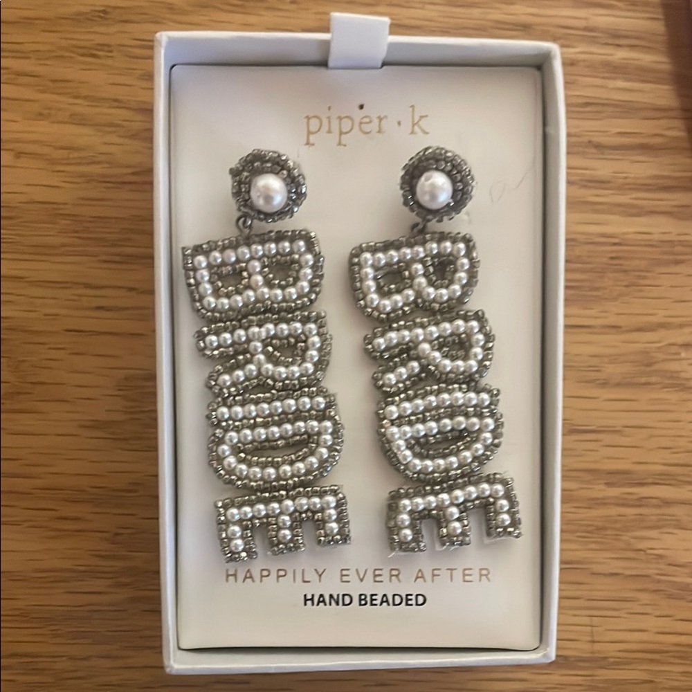 Piper K Bride Earrings